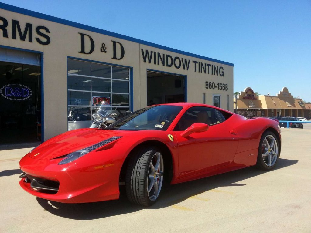 D&D Tint automotive accessories and installation in Arlington