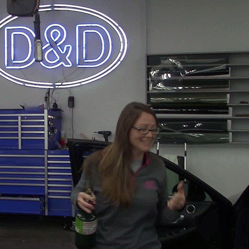 Amy, D&D Tint Installer